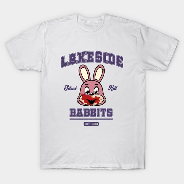 Lakeside Rabbits T-Shirt by SunsetSurf